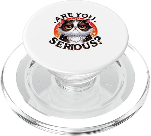 lustiges sarkastisches Katzen Zitat ironisches Design PopSockets PopGrip für MagSafe lustiges sarkastisches Katzen Zitat ironisches Design PopSockets PopGrip für MagSafe von Lustiger Katzen Spruch, Lustig sarkastisch