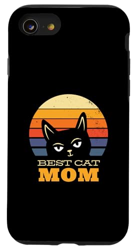 lustiges sarkastisches Katzen Zitat ironisch Katzenmama Hülle für iPhone SE (2020) / 7 / 8 von Lustiger Katzen Spruch, Lustiges sarkastisch