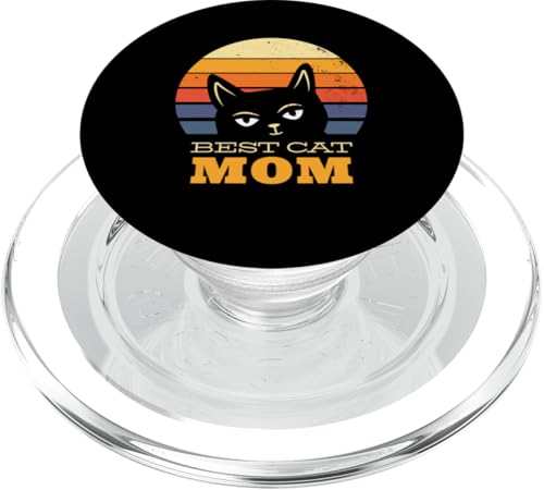 lustiges sarkastisches Katzen Zitat ironisch Katzenmama PopSockets PopGrip für MagSafe von Lustiger Katzen Spruch, Lustiges sarkastisch