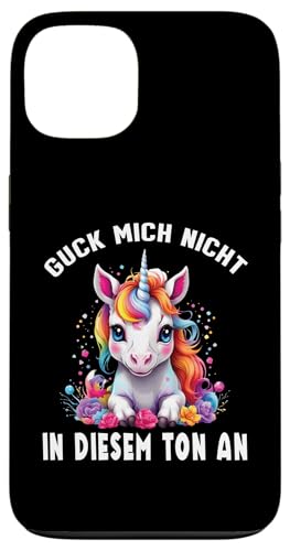 Arbeiten Witziger Lustiger Spruch Sprüche süßes Einhorn Hülle für iPhone 13 von Lustiger Pinguin Spruch | Geschenk Herren & Damen