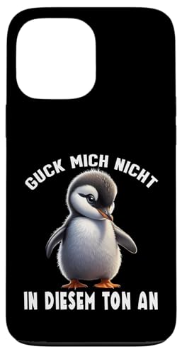 Arbeiten Witziger Lustiger Spruch Sprüche süßes Pinguin Hülle für iPhone 13 Pro Max von Lustiger Pinguin Spruch | Geschenk Herren & Damen