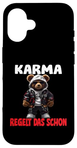 Arbeiten Witziger Lustiger Spruch Sprüche süßes Teddy Büro Hülle für iPhone 16 Arbeiten Witziger Lustiger Spruch Sprüche süßes Teddy Büro Hülle für iPhone 16 von Lustiger Pinguin Spruch | Geschenk Herren & Damen