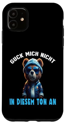 Arbeiten Witziger Lustiger Spruch Sprüche süßes Teddy Hülle für iPhone 11 Arbeiten Witziger Lustiger Spruch Sprüche süßes Teddy Hülle für iPhone 11 von Lustiger Pinguin Spruch | Geschenk Herren & Damen