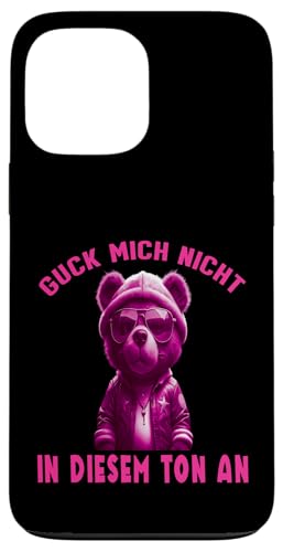 Arbeiten Witziger Lustiger Spruch Sprüche süßes Teddy Hülle für iPhone 13 Pro Max von Lustiger Pinguin Spruch | Geschenk Herren & Damen