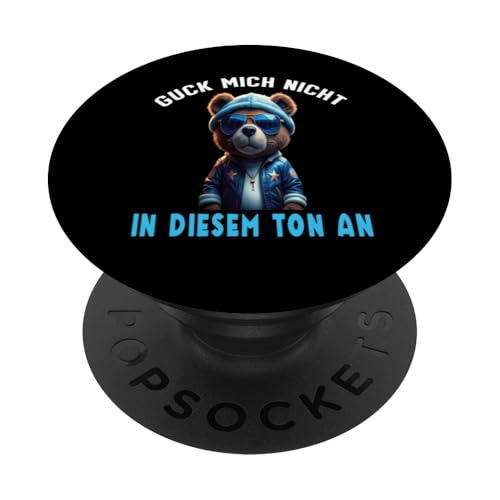 Arbeiten Witziger Lustiger Spruch Sprüche süßes Teddy PopSockets Klebender PopGrip Arbeiten Witziger Lustiger Spruch Sprüche süßes Teddy PopSockets Klebender PopGrip von Lustiger Pinguin Spruch | Geschenk Herren & Damen
