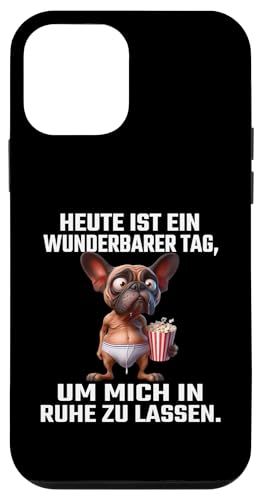 Heute Ist Ein Wunderbarer Tag Um Mich In Ruhe Zu Lassen Hülle für iPhone 12 mini von Lustiger Pinguin Spruch | Geschenk Herren & Damen
