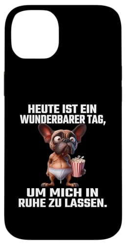 Heute Ist Ein Wunderbarer Tag Um Mich In Ruhe Zu Lassen Hülle für iPhone 14 Plus von Lustiger Pinguin Spruch | Geschenk Herren & Damen