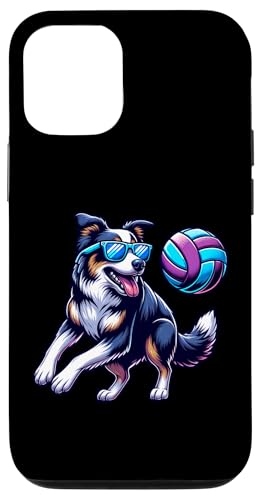 Cooler Hund Spielt Mit Ball Sonnenbrille Hülle für iPhone 12/12 Pro Cooler Hund Spielt Mit Ball Sonnenbrille Hülle für iPhone 12/12 Pro von Lustiger Schäferhund Mit Volleyball