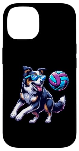 Cooler Hund Spielt Mit Ball Sonnenbrille Hülle für iPhone 14 Cooler Hund Spielt Mit Ball Sonnenbrille Hülle für iPhone 14 von Lustiger Schäferhund Mit Volleyball