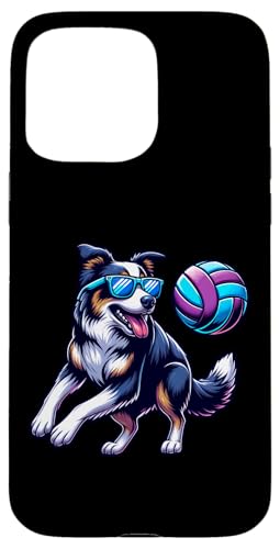 Cooler Hund Spielt Mit Ball Sonnenbrille Hülle für iPhone 15 Pro Max Cooler Hund Spielt Mit Ball Sonnenbrille Hülle für iPhone 15 Pro Max von Lustiger Schäferhund Mit Volleyball