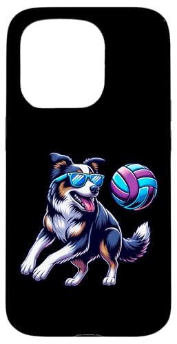Cooler Hund Spielt Mit Ball Sonnenbrille Hülle für iPhone 15 Pro Cooler Hund Spielt Mit Ball Sonnenbrille Hülle für iPhone 15 Pro von Lustiger Schäferhund Mit Volleyball
