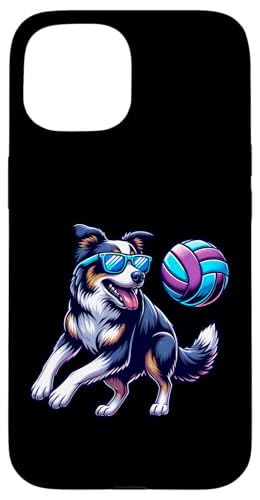 Cooler Hund Spielt Mit Ball Sonnenbrille Hülle für iPhone 15 Cooler Hund Spielt Mit Ball Sonnenbrille Hülle für iPhone 15 von Lustiger Schäferhund Mit Volleyball