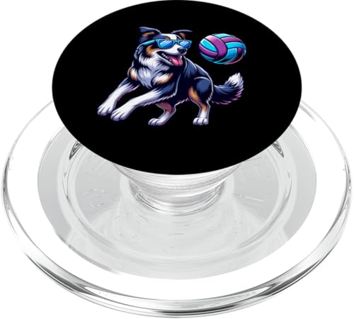 Cooler Hund Spielt Mit Ball Sonnenbrille PopSockets PopGrip für MagSafe Cooler Hund Spielt Mit Ball Sonnenbrille PopSockets PopGrip für MagSafe von Lustiger Schäferhund Mit Volleyball