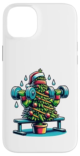 Weihnachtsbaum Mit Hantelbank Mütze Hülle für iPhone 14 Plus Weihnachtsbaum Mit Hantelbank Mütze Hülle für iPhone 14 Plus von Lustiger Weihnachtsbaum Fitness Enthusiast