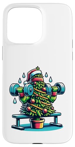 Weihnachtsbaum Mit Hantelbank Mütze Hülle für iPhone 15 Pro Max Weihnachtsbaum Mit Hantelbank Mütze Hülle für iPhone 15 Pro Max von Lustiger Weihnachtsbaum Fitness Enthusiast
