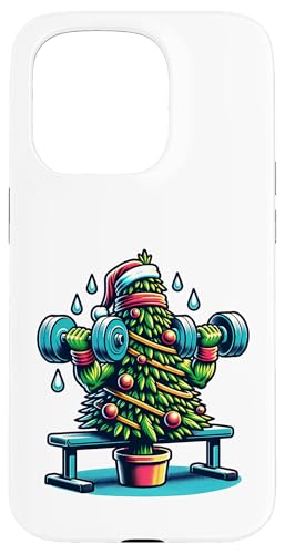 Weihnachtsbaum Mit Hantelbank Mütze Hülle für iPhone 15 Pro Weihnachtsbaum Mit Hantelbank Mütze Hülle für iPhone 15 Pro von Lustiger Weihnachtsbaum Fitness Enthusiast