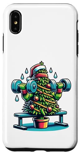 Weihnachtsbaum Mit Hantelbank Mütze Hülle für iPhone XS Max Weihnachtsbaum Mit Hantelbank Mütze Hülle für iPhone XS Max von Lustiger Weihnachtsbaum Fitness Enthusiast