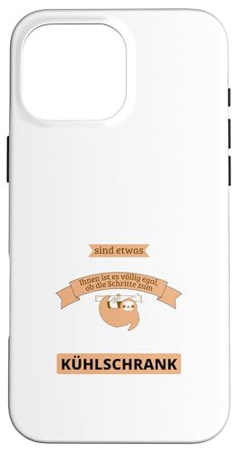 Lustiges Faultier Spruch Anti Laufen Humor mit Schrittzähler Hülle für iPhone 16 Pro Max Lustiges Faultier Spruch Anti Laufen Humor mit Schrittzähler Hülle für iPhone 16 Pro Max von Lustiges Faultier Spruch Anti Laufen Humor