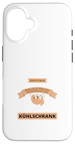 Lustiges Faultier Spruch Anti Laufen Humor mit Schrittzähler Hülle für iPhone 16 Lustiges Faultier Spruch Anti Laufen Humor mit Schrittzähler Hülle für iPhone 16 von Lustiges Faultier Spruch Anti Laufen Humor