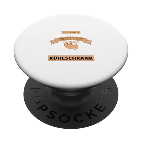 Lustiges Faultier Spruch Anti Laufen Humor mit Schrittzähler PopSockets Klebender PopGrip von Lustiges Faultier Spruch Anti Laufen Humor