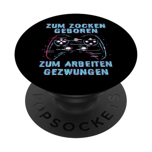 Lustiges Gamer Gaming Spruch Sprüche Zocker PopSockets Klebender PopGrip Zocker Gamer Geschenk für Computerspieler, Videospieler oder Konsolenspieler, Schwarz, Phone Grip Lustiges Gamer Gaming Spruch Sprüche Zocker PopSockets Klebender PopGrip Zocker Gamer Geschenk für Computerspieler, Videospieler oder Konsolenspieler, Schwarz, Phone Grip von Lustiges Gamer Gaming Spruch Sprüche Zocker