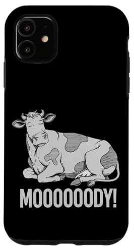 Faule Kuh Entspannte Tier-Stimmung Hülle für iPhone 11 Faule Kuh Entspannte Tier-Stimmung Hülle für iPhone 11 von Lustiges Geschenk Humor Bauernhof Sarkastisch