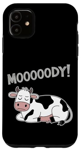 Faule Kuh Entspannte Tier-Stimmung Hülle für iPhone 11 Faule Kuh Entspannte Tier-Stimmung Hülle für iPhone 11 von Lustiges Geschenk Humor Bauernhof Sarkastisch