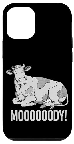 Faule Kuh Entspannte Tier-Stimmung Hülle für iPhone 12/12 Pro Faule Kuh Entspannte Tier-Stimmung Hülle für iPhone 12/12 Pro von Lustiges Geschenk Humor Bauernhof Sarkastisch
