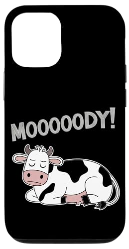 Faule Kuh Entspannte Tier-Stimmung Hülle für iPhone 12/12 Pro Faule Kuh Entspannte Tier-Stimmung Hülle für iPhone 12/12 Pro von Lustiges Geschenk Humor Bauernhof Sarkastisch