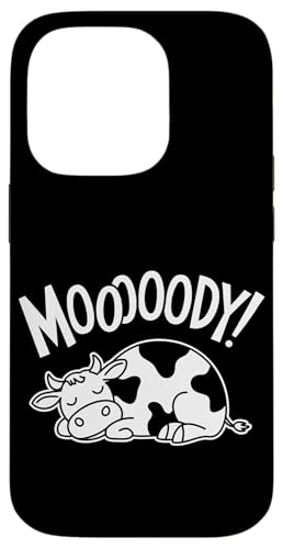 Faule Kuh Entspannte Tier-Stimmung Hülle für iPhone 14 Pro Faule Kuh Entspannte Tier-Stimmung Hülle für iPhone 14 Pro von Lustiges Geschenk Humor Bauernhof Sarkastisch