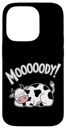 Faule Kuh Entspannte Tier-Stimmung Hülle für iPhone 14 Pro Faule Kuh Entspannte Tier-Stimmung Hülle für iPhone 14 Pro von Lustiges Geschenk Humor Bauernhof Sarkastisch