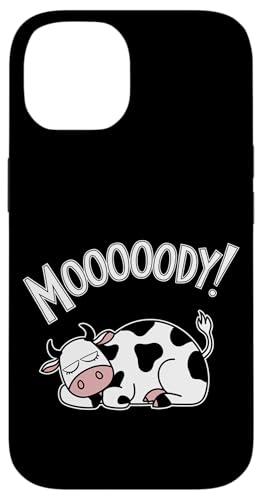 Faule Kuh Entspannte Tier-Stimmung Hülle für iPhone 14 Faule Kuh Entspannte Tier-Stimmung Hülle für iPhone 14 von Lustiges Geschenk Humor Bauernhof Sarkastisch