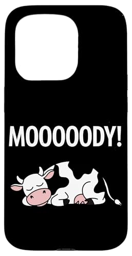 Faule Kuh Entspannte Tier-Stimmung Hülle für iPhone 15 Pro Faule Kuh Entspannte Tier-Stimmung Hülle für iPhone 15 Pro von Lustiges Geschenk Humor Bauernhof Sarkastisch