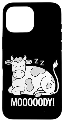 Faule Kuh Entspannte Tier-Stimmung Hülle für iPhone 16 Pro Max Faule Kuh Entspannte Tier-Stimmung Hülle für iPhone 16 Pro Max von Lustiges Geschenk Humor Bauernhof Sarkastisch