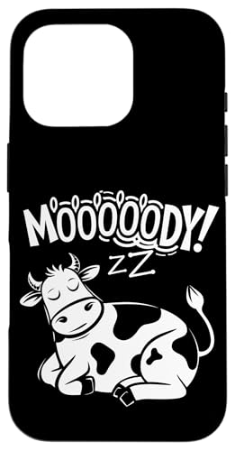 Faule Kuh Entspannte Tier-Stimmung Hülle für iPhone 16 Pro Faule Kuh Entspannte Tier-Stimmung Hülle für iPhone 16 Pro von Lustiges Geschenk Humor Bauernhof Sarkastisch