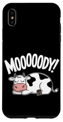 Faule Kuh Entspannte Tier-Stimmung Hülle für iPhone XS Max Faule Kuh Entspannte Tier-Stimmung Hülle für iPhone XS Max von Lustiges Geschenk Humor Bauernhof Sarkastisch
