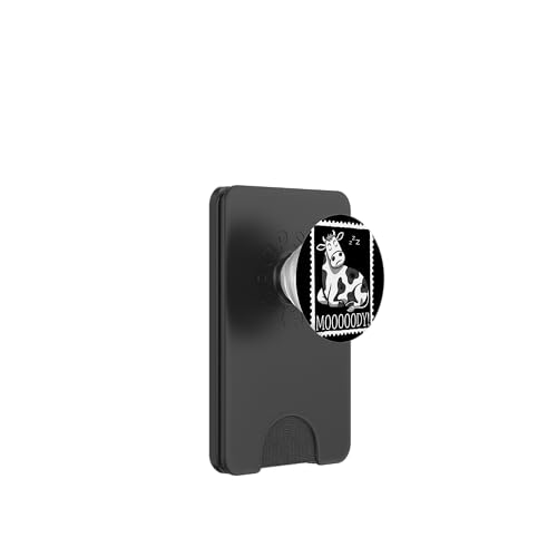 Faule Kuh Entspannte Tier-Stimmung PopSockets PopWallet für MagSafe Faule Kuh Entspannte Tier-Stimmung PopSockets PopWallet für MagSafe von Lustiges Geschenk Humor Bauernhof Sarkastisch