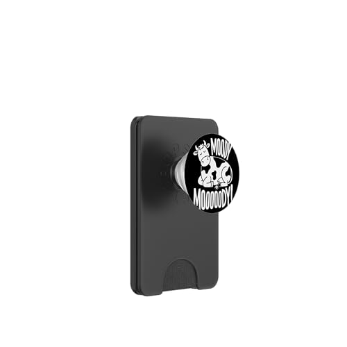 Faule Kuh Entspannte Tier-Stimmung PopSockets PopWallet für MagSafe Faule Kuh Entspannte Tier-Stimmung PopSockets PopWallet für MagSafe von Lustiges Geschenk Humor Bauernhof Sarkastisch