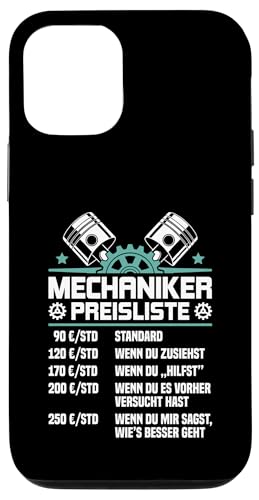 Lustiges Mechaniker Preisliste Hülle für iPhone 12/12 Pro Lustiges Mechaniker Preisliste Hülle für iPhone 12/12 Pro von Lustiges Mechaniker Stundensatz