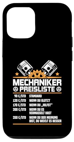 Lustiges Mechaniker Preisliste Hülle für iPhone 12/12 Pro Lustiges Mechaniker Preisliste Hülle für iPhone 12/12 Pro von Lustiges Mechaniker Stundensatz