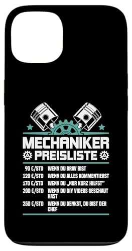 Lustiges Mechaniker Preisliste Hülle für iPhone 13 Lustiges Mechaniker Preisliste Hülle für iPhone 13 von Lustiges Mechaniker Stundensatz
