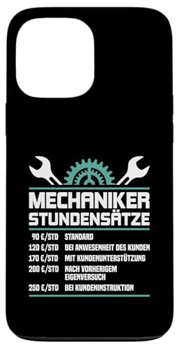 Lustiges Mechaniker Stundensätze Hülle für iPhone 13 Pro Max Lustiges Mechaniker Stundensätze Hülle für iPhone 13 Pro Max von Lustiges Mechaniker Stundensatz