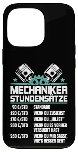 Lustiges Mechaniker Stundensätze Hülle für iPhone 13 Pro von Lustiges Mechaniker Stundensatz