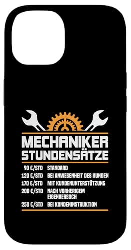 Lustiges Mechaniker Stundensätze Hülle für iPhone 14 Lustiges Mechaniker Stundensätze Hülle für iPhone 14 von Lustiges Mechaniker Stundensatz