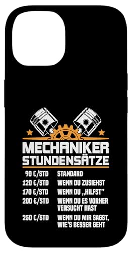 Lustiges Mechaniker Stundensätze Hülle für iPhone 14 Lustiges Mechaniker Stundensätze Hülle für iPhone 14 von Lustiges Mechaniker Stundensatz