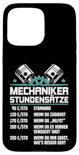 Lustiges Mechaniker Stundensätze Hülle für iPhone 15 Pro Max Lustiges Mechaniker Stundensätze Hülle für iPhone 15 Pro Max von Lustiges Mechaniker Stundensatz