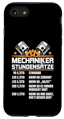 Lustiges Mechaniker Stundensätze Hülle für iPhone SE (2020) / 7 / 8 von Lustiges Mechaniker Stundensatz