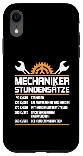 Lustiges Mechaniker Stundensätze Hülle für iPhone XR Lustiges Mechaniker Stundensätze Hülle für iPhone XR von Lustiges Mechaniker Stundensatz