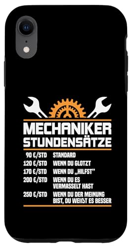 Lustiges Mechaniker Stundensätze Hülle für iPhone XR Lustiges Mechaniker Stundensätze Hülle für iPhone XR von Lustiges Mechaniker Stundensatz