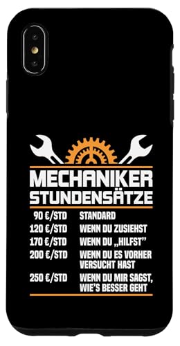 Lustiges Mechaniker Stundensätze Hülle für iPhone XS Max Lustiges Mechaniker Stundensätze Hülle für iPhone XS Max von Lustiges Mechaniker Stundensatz
